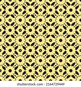 Cute little flower seamlass pattern.