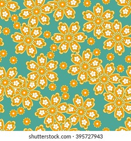 cute little flowers seamless pattern for wrapping textile wallpaper background