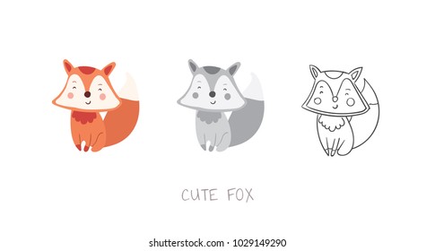 Cute little fox