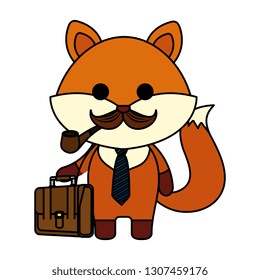 cute little fox character