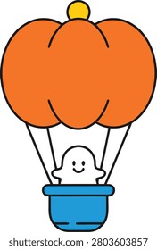 Cute Little Ghost Character
