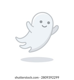 Cute Little Ghost Character