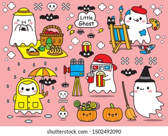 A cute little ghost that won't scare you