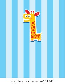 cute little giraffe