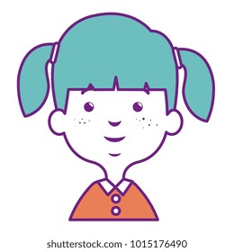 cute and little girl