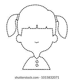 cute and little girl