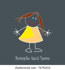 Cute little girl