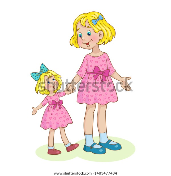 beautiful doll cartoon