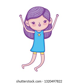 cute little girl character
