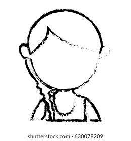 cute little girl character