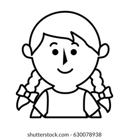 cute little girl character