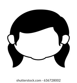 cute little girl character