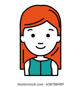cute little girl character