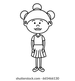 cute little girl character