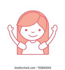 cute little girl character