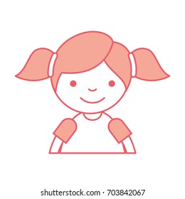 cute little girl character