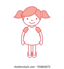 cute little girl character