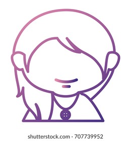 cute little girl character