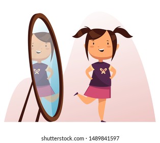33,370 Kids mirror Images, Stock Photos & Vectors | Shutterstock
