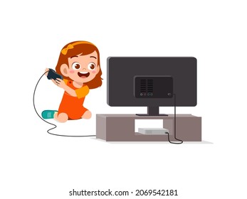 1,404 Cartoon Boy And Girl Playing Video Games Images, Stock Photos ...