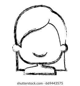 cute little girl shirtless character