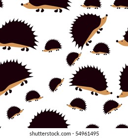 Cute little hedgehogs