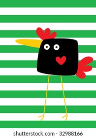 cute little hen