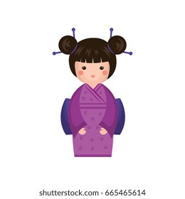 cute Little japanese doll