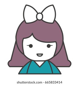 cute Little japanese doll