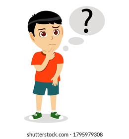 9,843 Question Boy Cartoon Images, Stock Photos & Vectors 