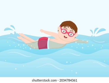 158 Little Boy Bikini Beach Stock Vectors, Images & Vector Art ...