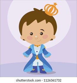 Cute little king