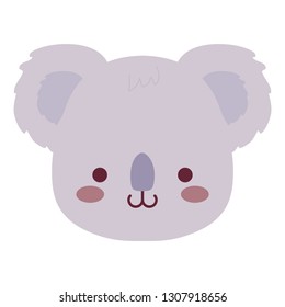 cute and little koala character