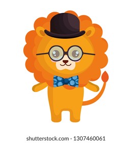 cute little lion character