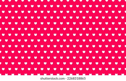 Cute little love pattern background