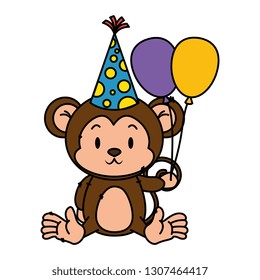 cute little monkey character