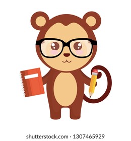 cute little monkey character