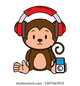 cute little monkey character