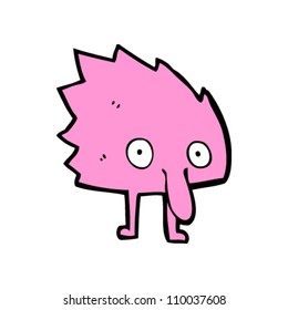 cute little monster cartoon