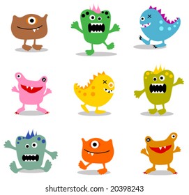 cute little monsters