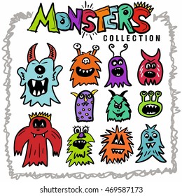 Cute Little Monsters Collection