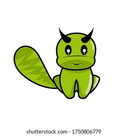 cute little monsters vector design