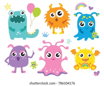 Pink monster rainbow friend vector art 20714727 Vector Art at Vecteezy