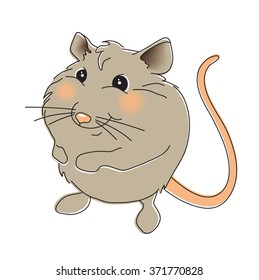 Cute little mouse.
