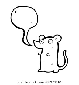 cute little mouse cartoon