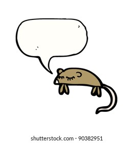cute little mouse cartoon