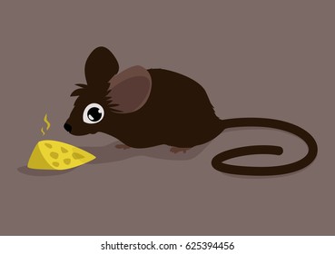 Cute little mouse vector illustration