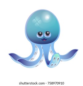 cute little octopus