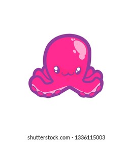 cute little octopus cartoon