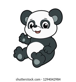 Cute little panda